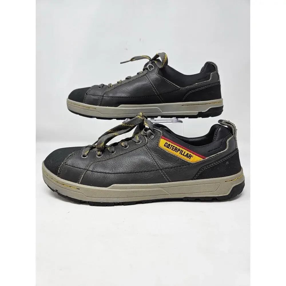 Caterpillar Work Shoes Steel Toe Heavy Duty‎ ERGO Comfort Sz 12 F2413